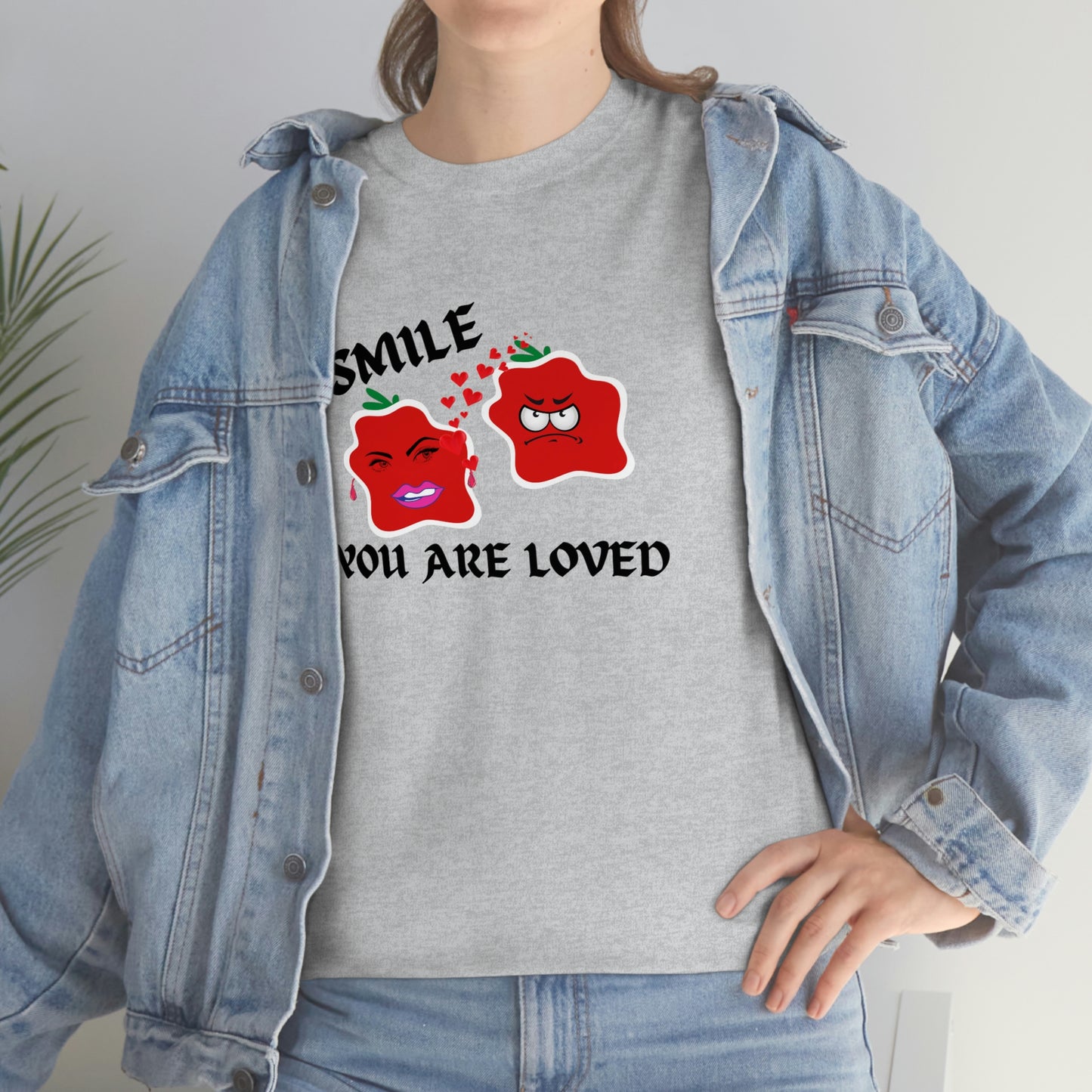 Smile Unisex Heavy Cotton Tee