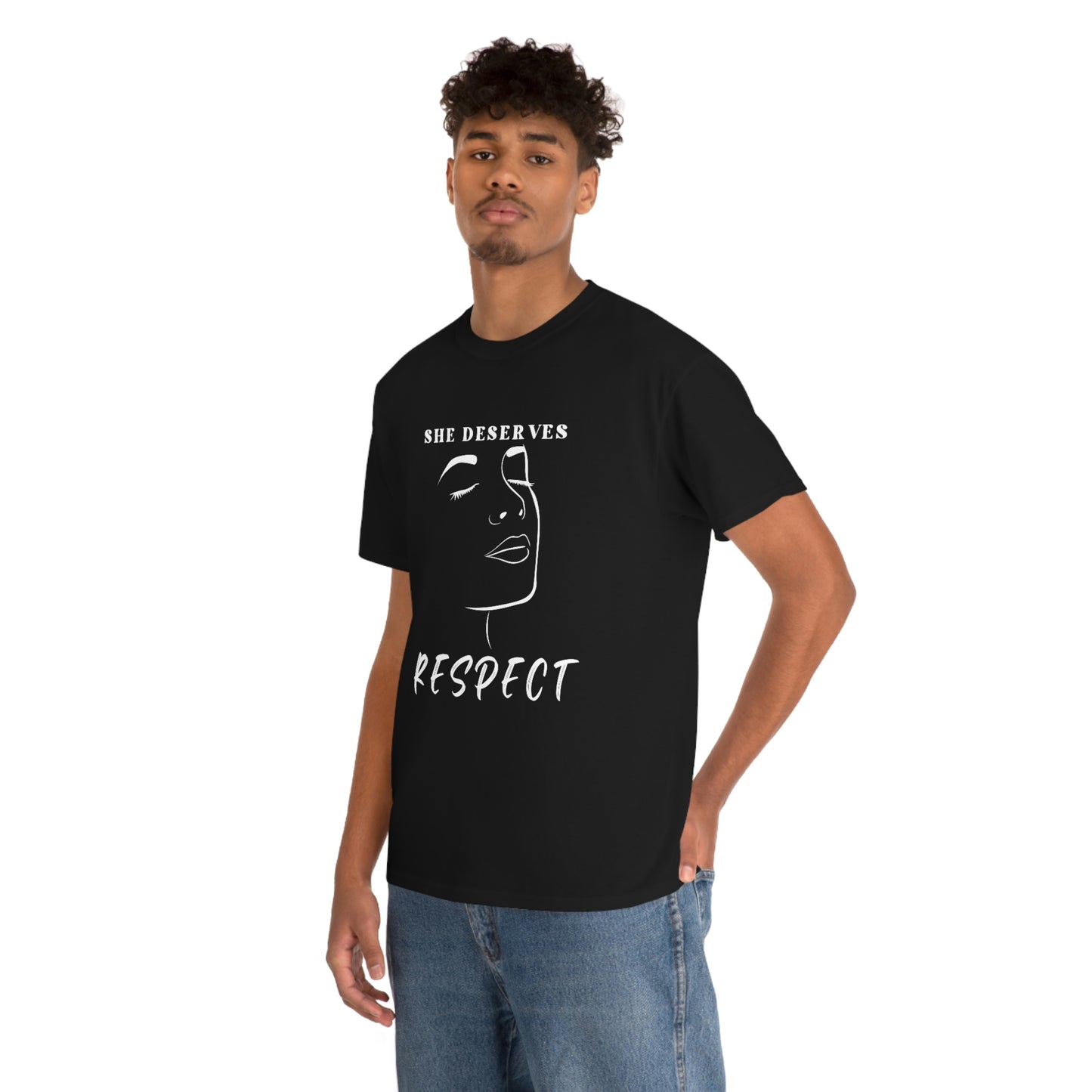 Respect Unisex Heavy Cotton Tee