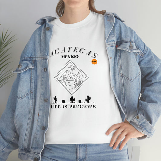 Zacatecas Unisex Heavy Cotton Tee