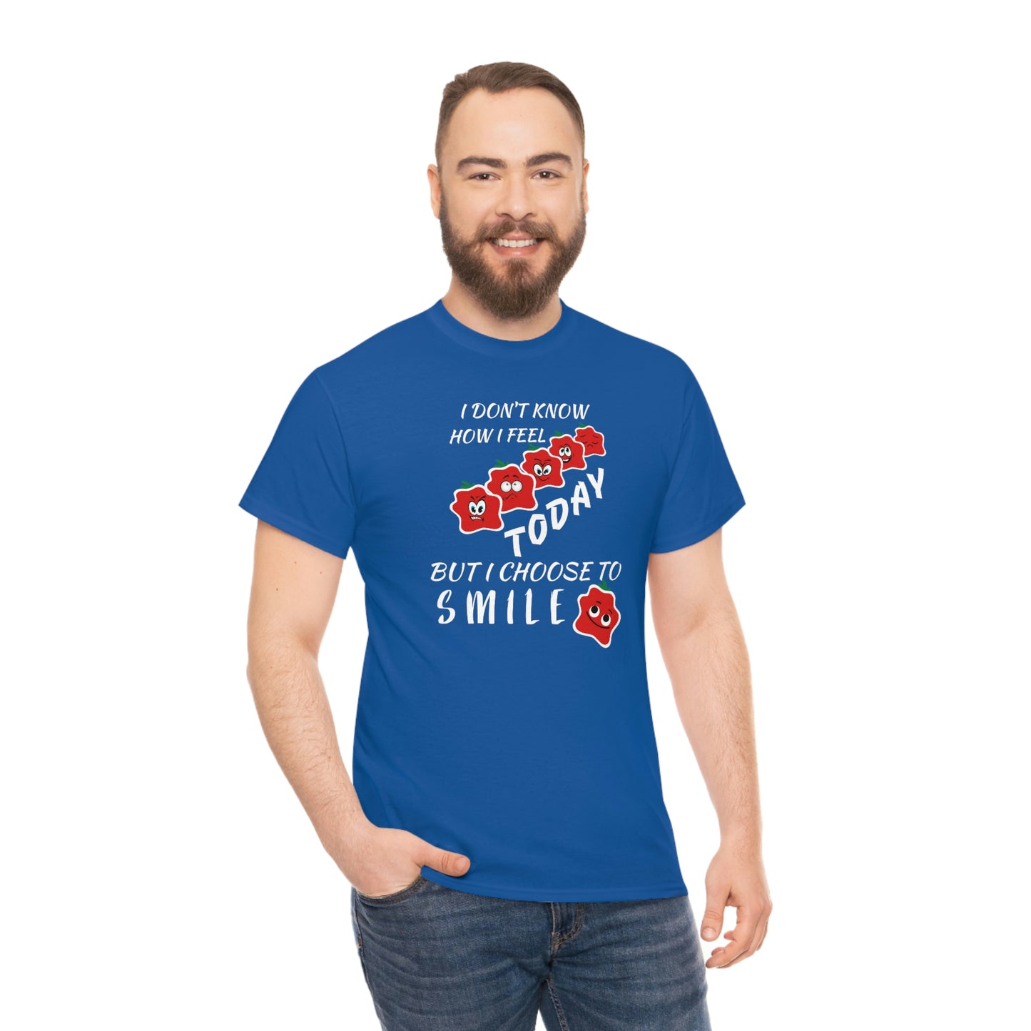 Smile Unisex Heavy Cotton Tee