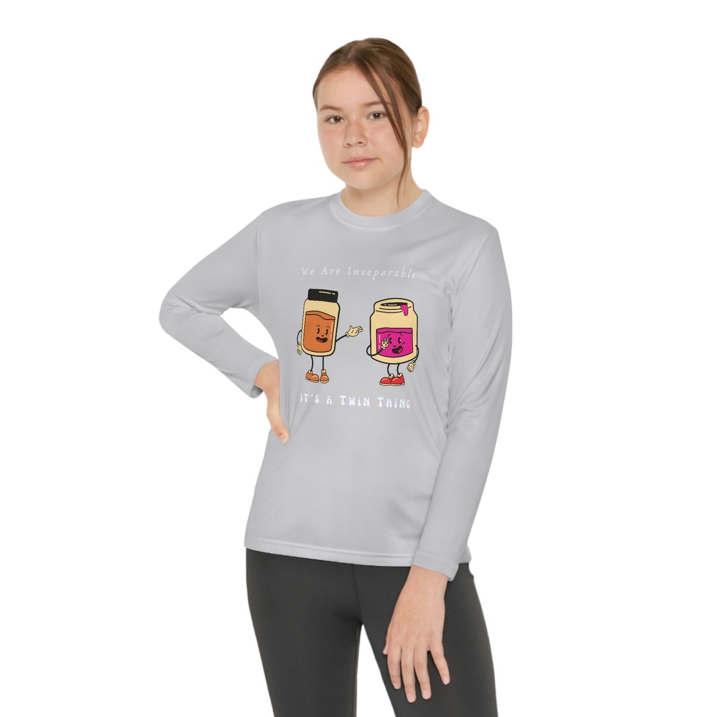 Twin, Youth Long Sleeve Competitor Tee