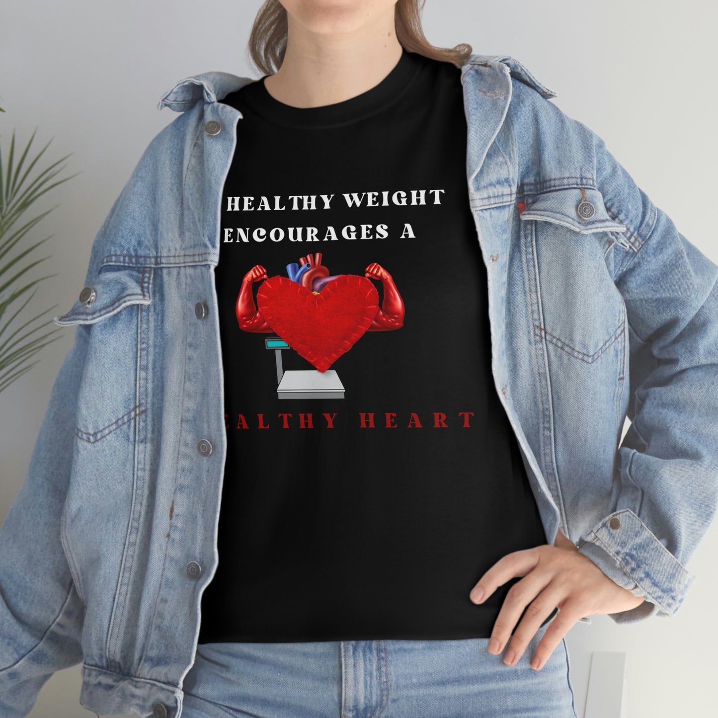 Healthy Heart Unisex Heavy Cotton Tee