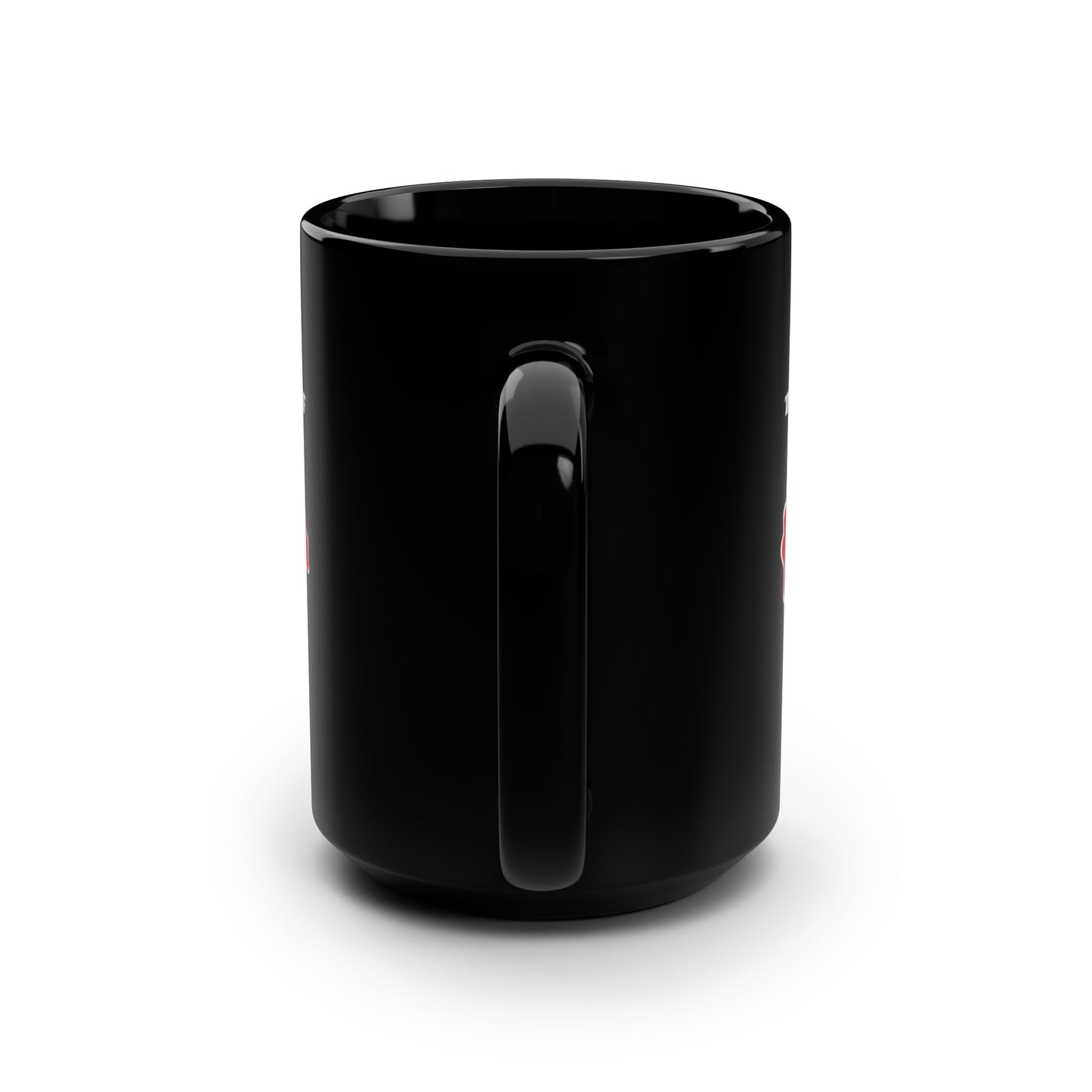 Smile Black Mug, 15oz