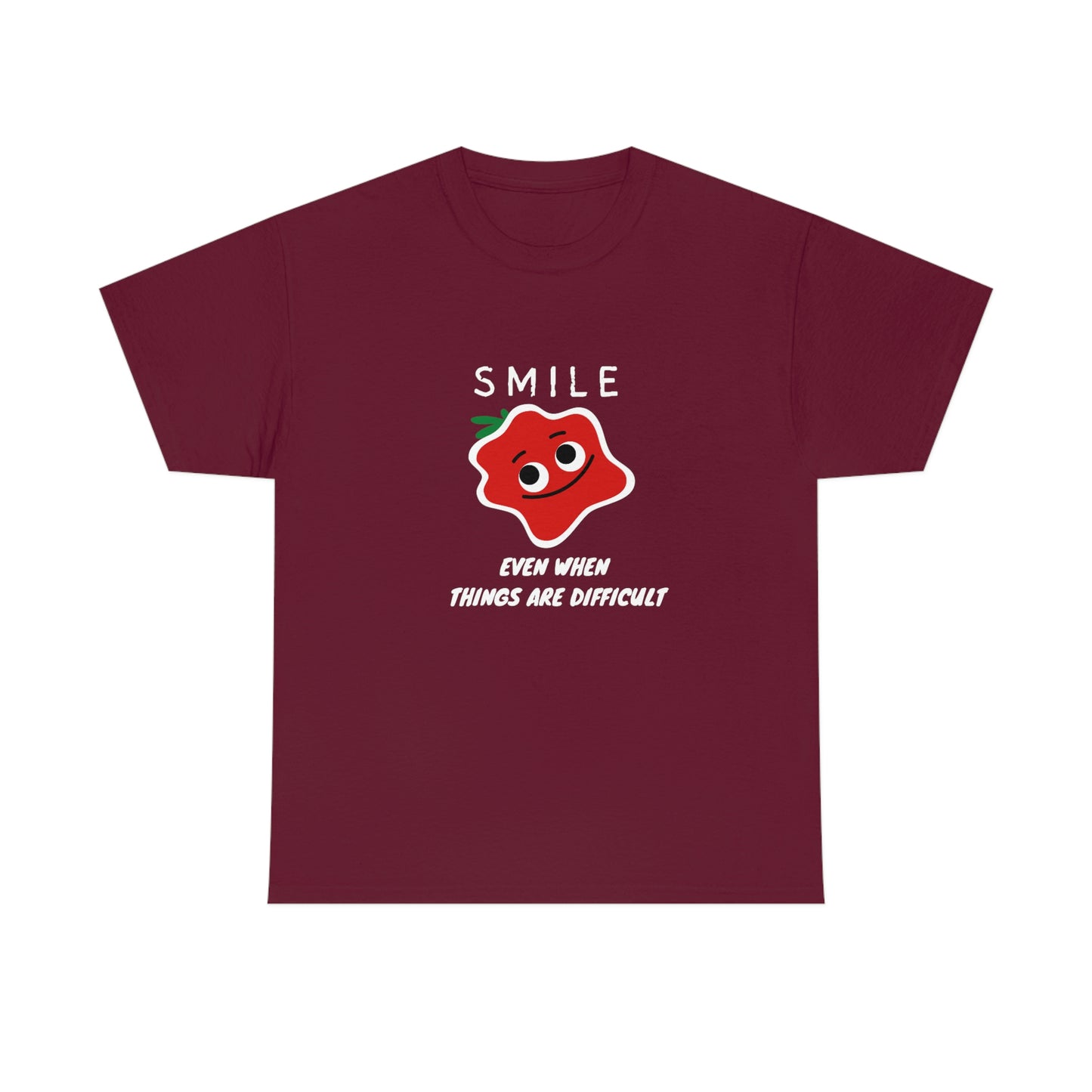 Smile Unisex Heavy Cotton Tee