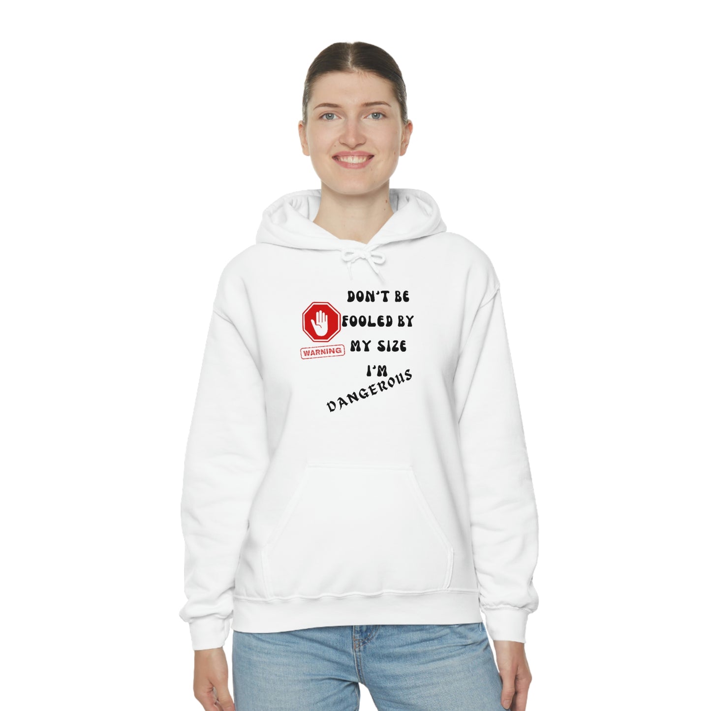 Warning, Unisex Heavy Blend™ Hooded Sweatshirt