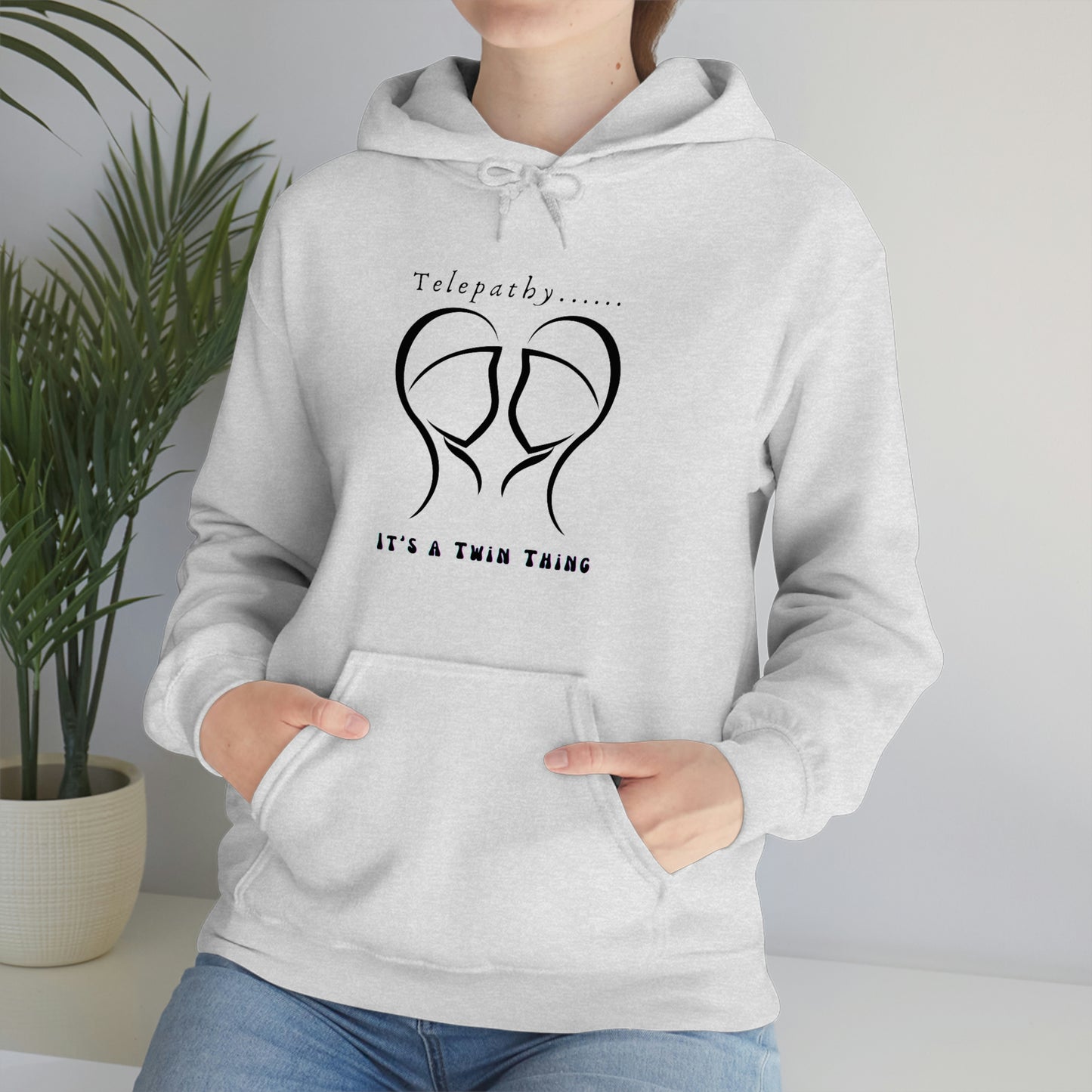 Twin, Unisex Heavy Blend™ Hooded Sweatshirt