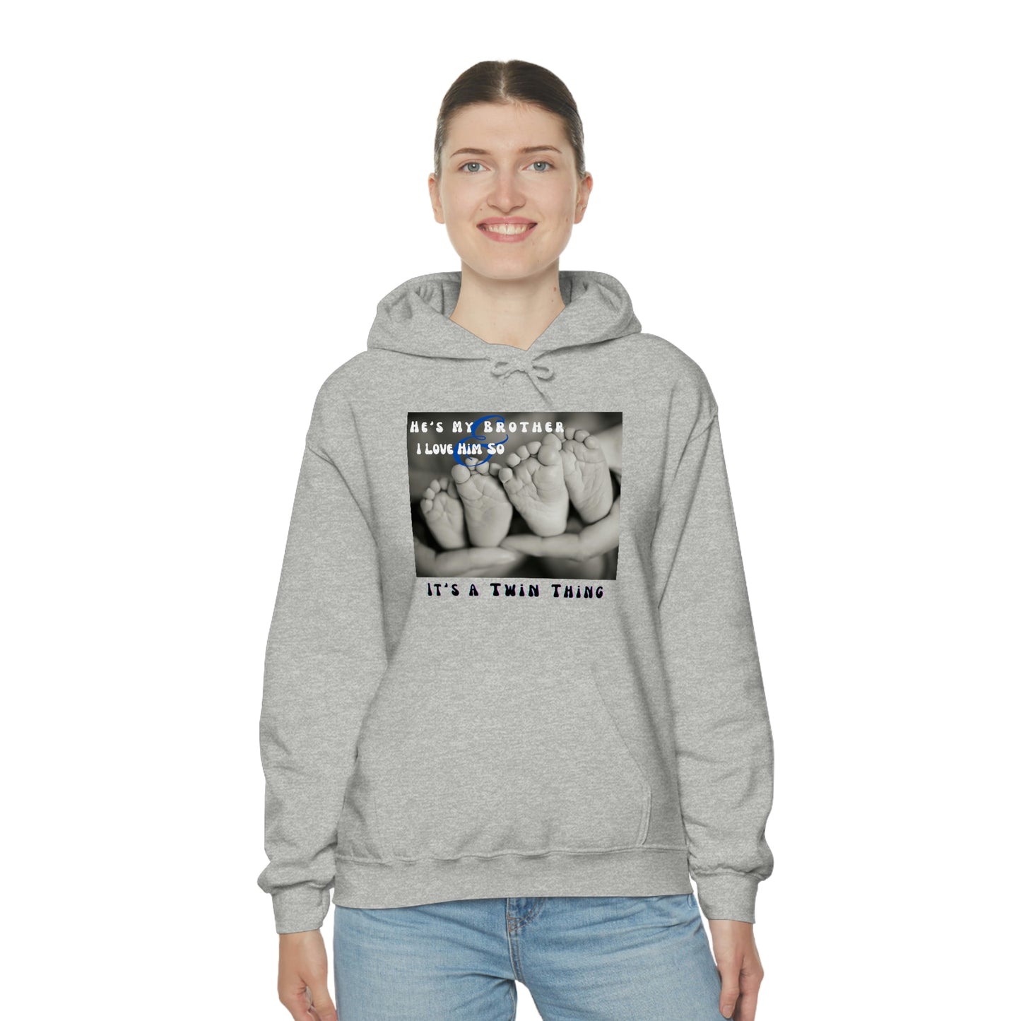 Twin, Unisex Heavy Blend™ Hooded Sweatshirt