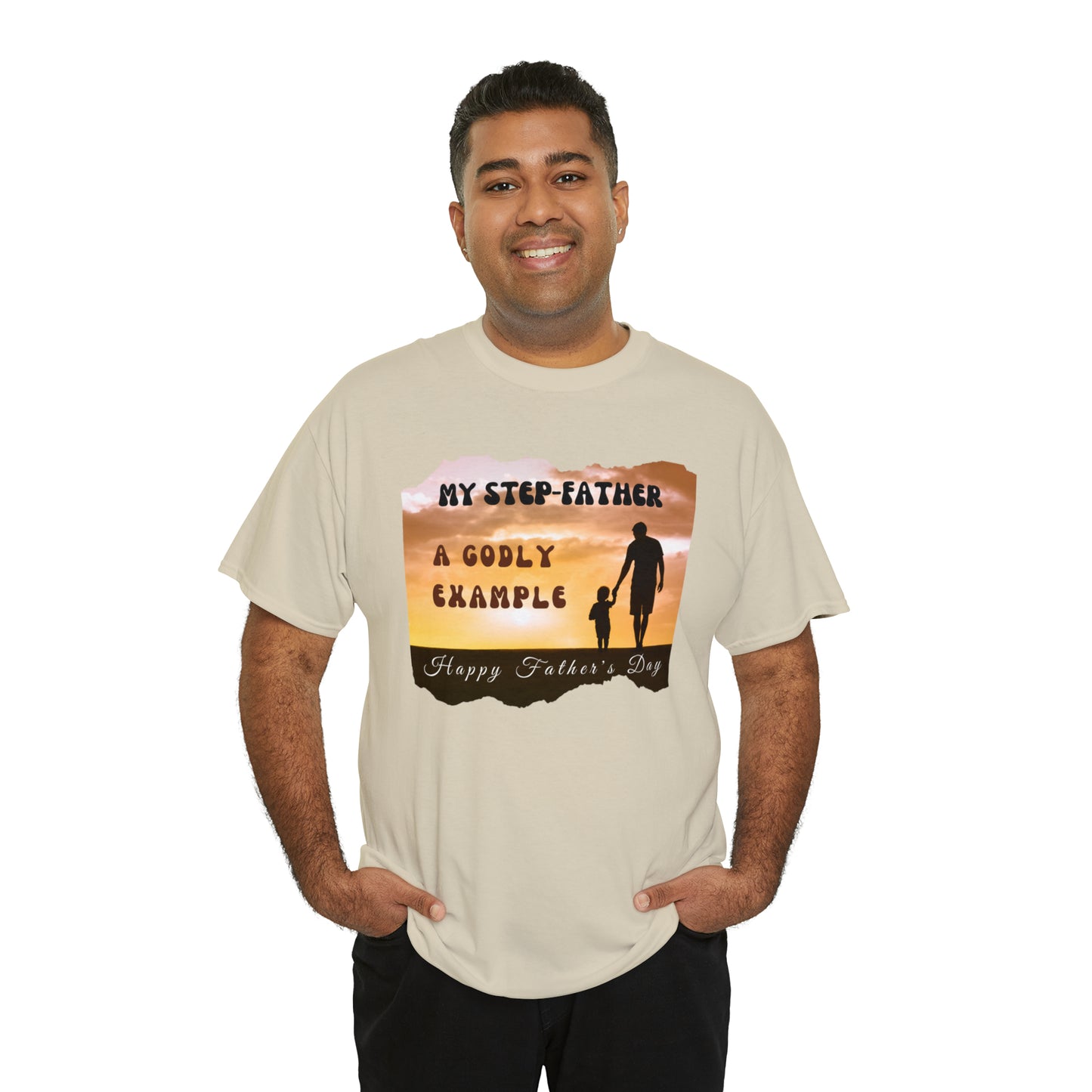 Exotic Print Father's Day Unisex Heavy Cotton Tee