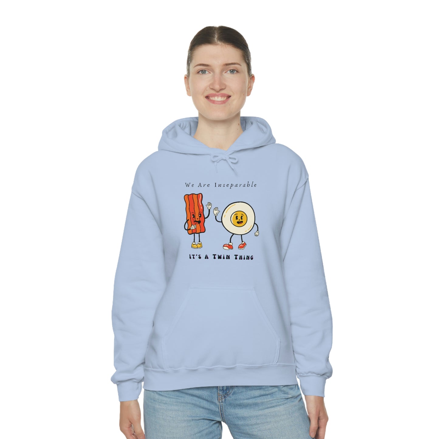 Twin, Unisex Heavy Blend™ Hooded Sweatshirt