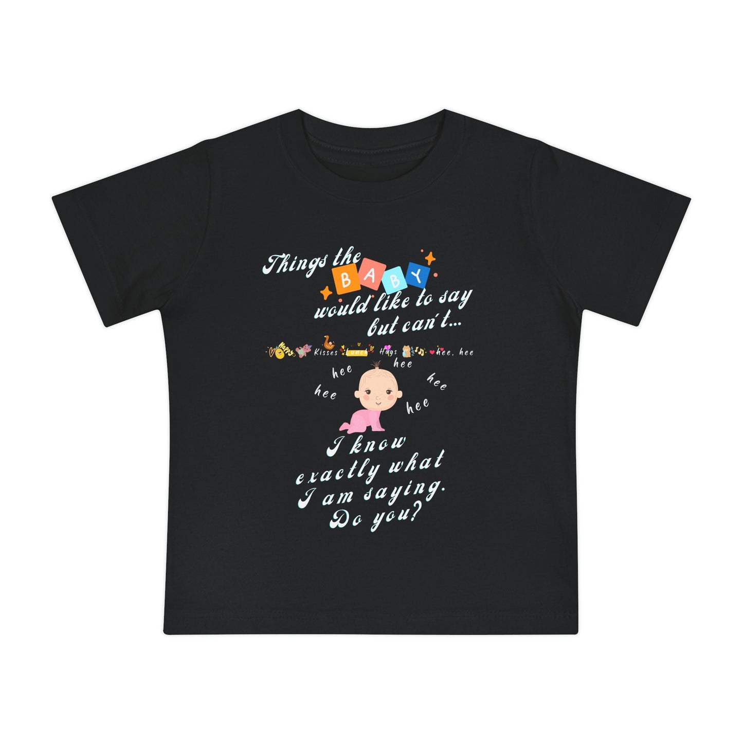 Baby Talk, Baby Short Sleeve T-Shirt