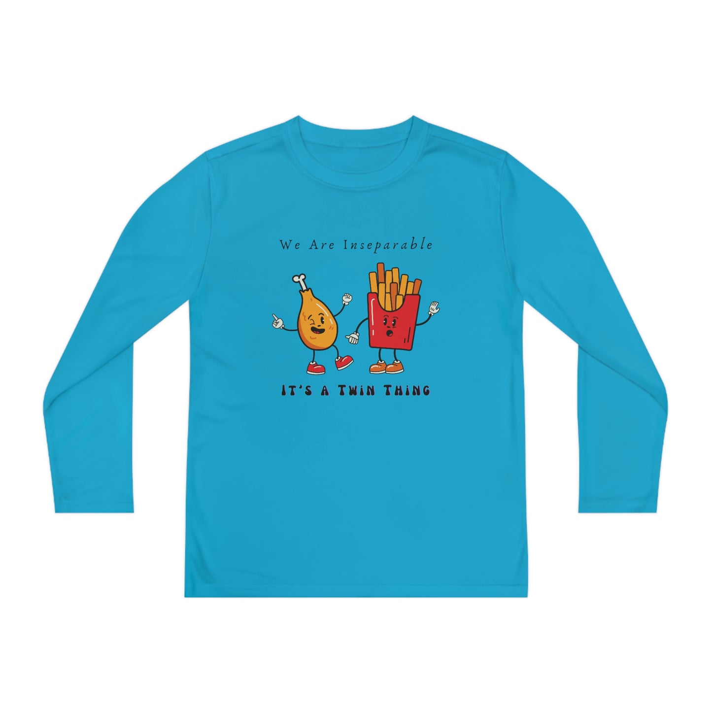 Twin, Youth Long Sleeve Competitor Tee