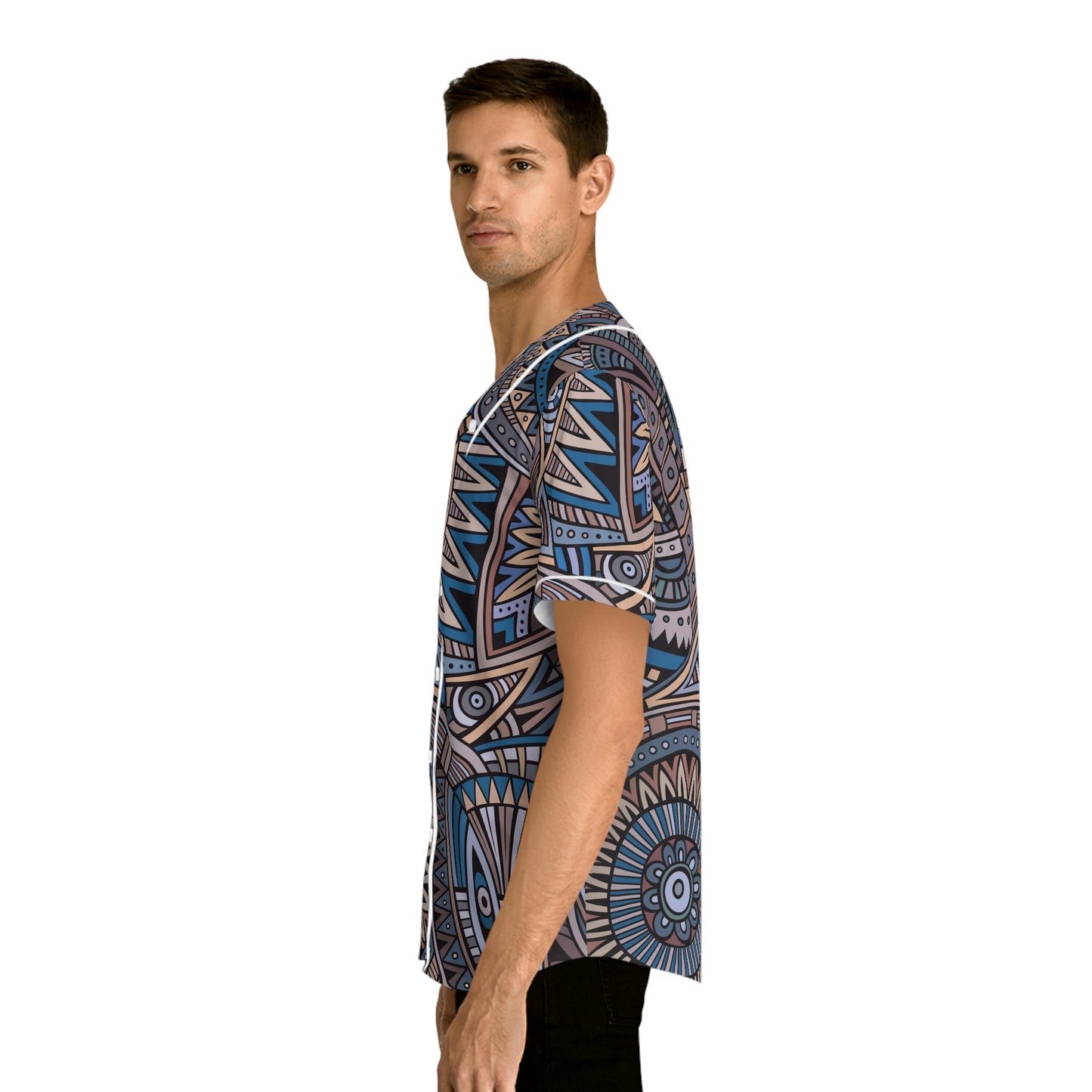 Exotic Print Baseball Jersey (AOP)