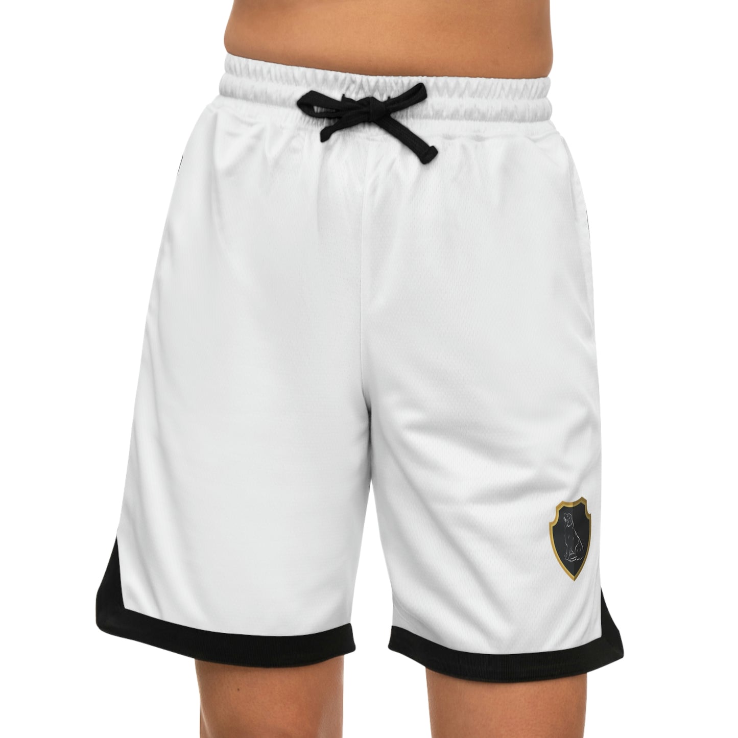 Dog Emblem Basketball Rib Shorts (AOP)