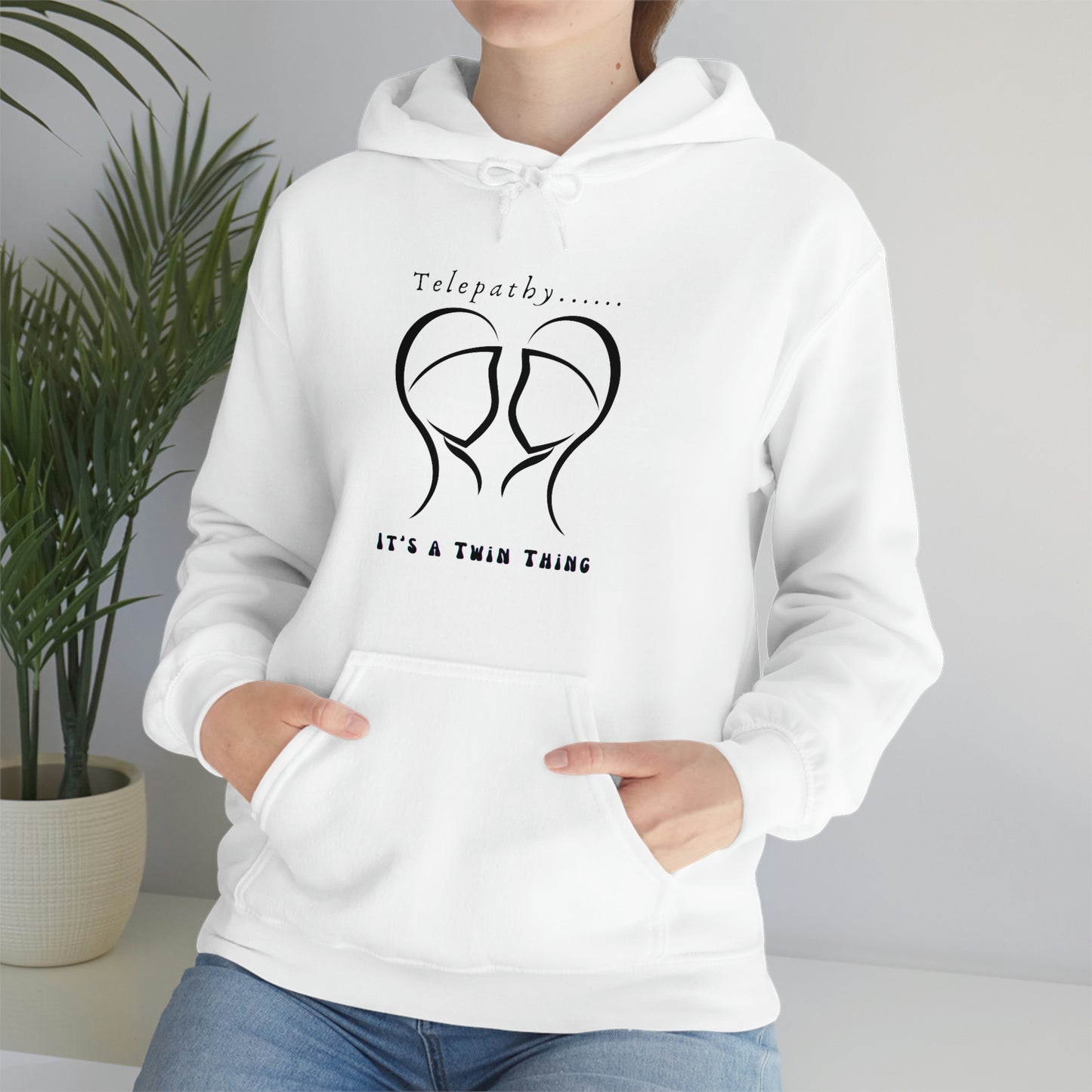 Twin, Unisex Heavy Blend™ Hooded Sweatshirt