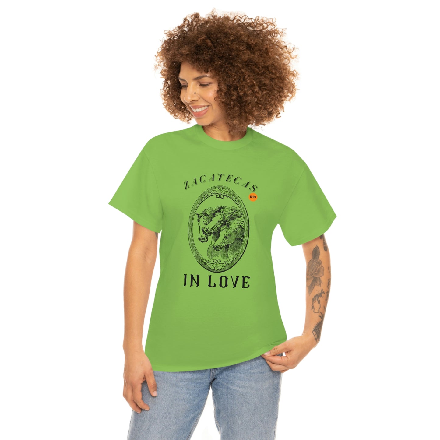 Zacatecas Unisex Heavy Cotton Tee