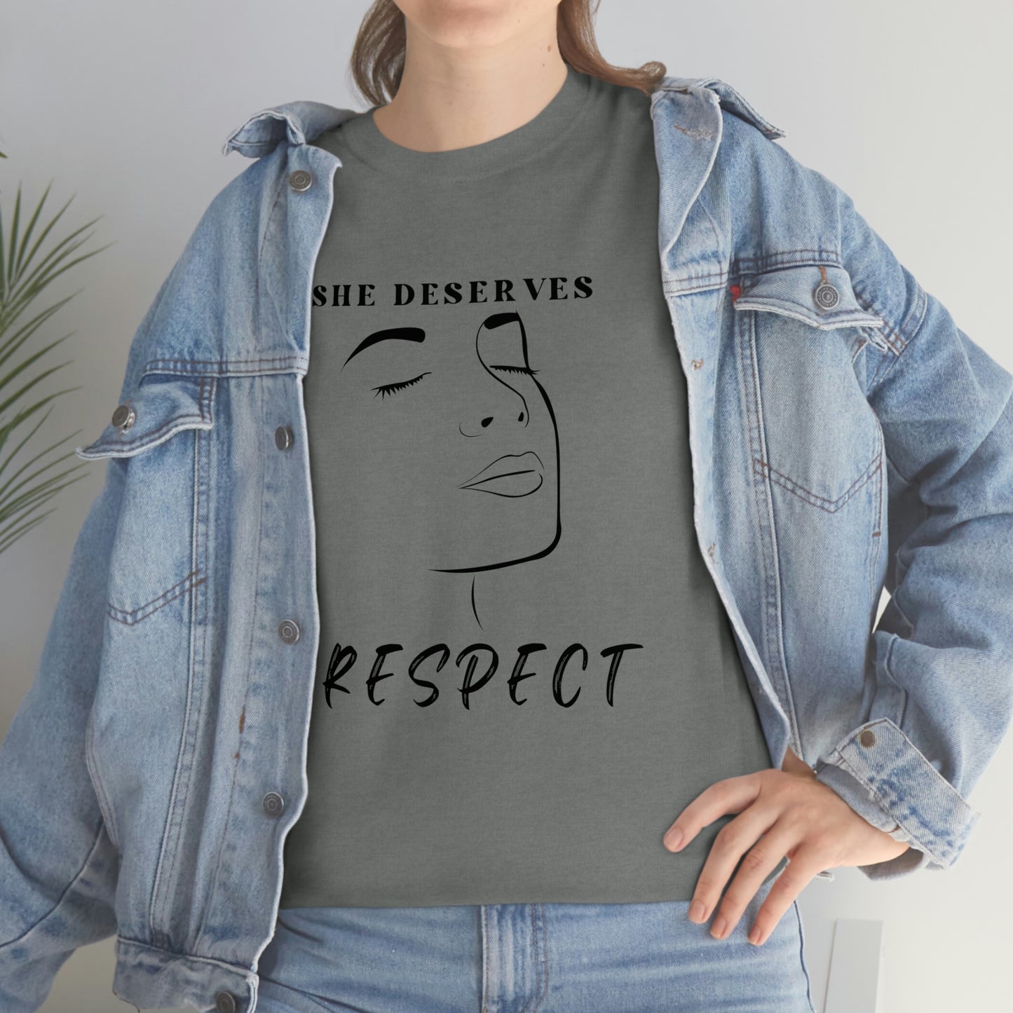 Respect Unisex Heavy Cotton Tee