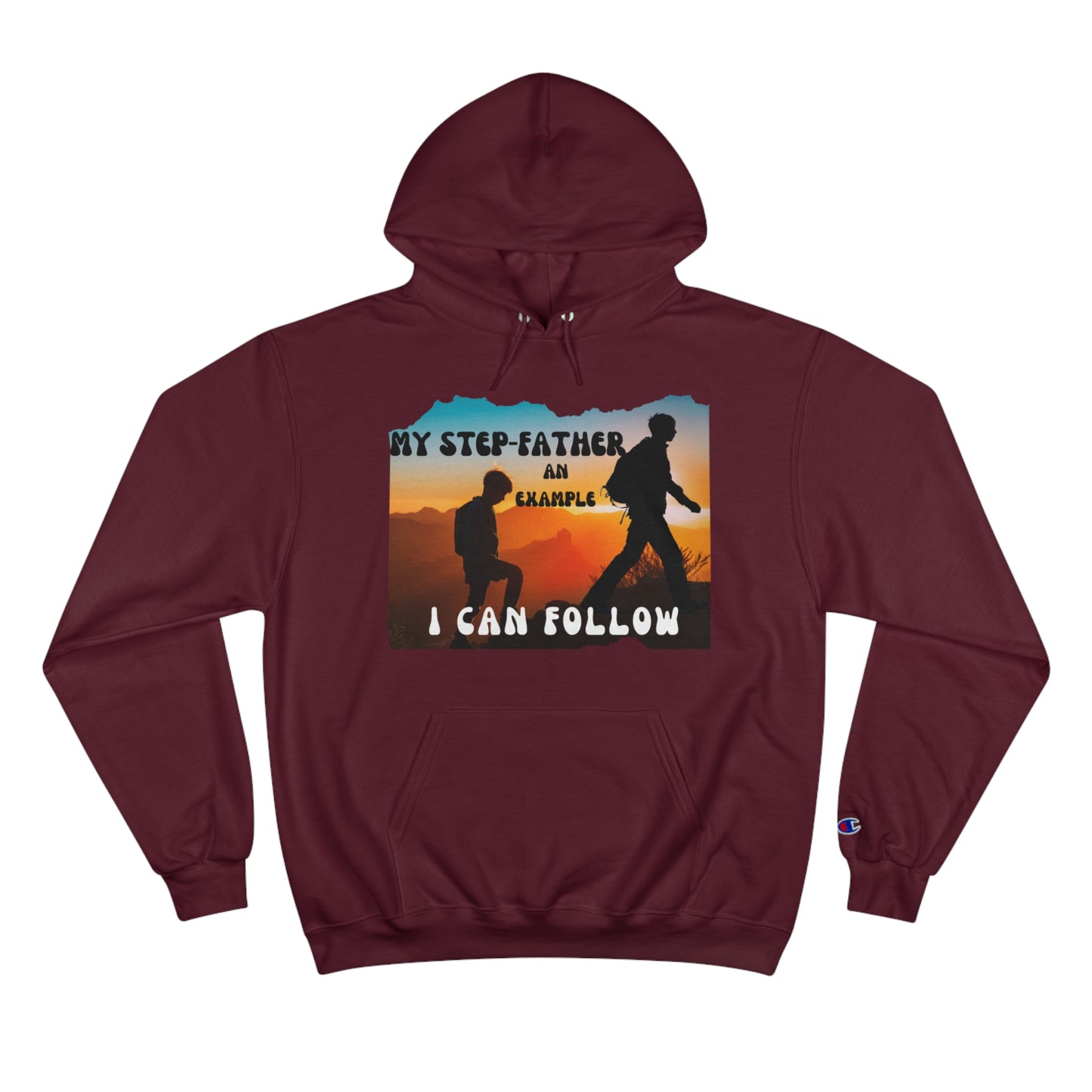 Exotic Print Father' Day Champion Hoodie