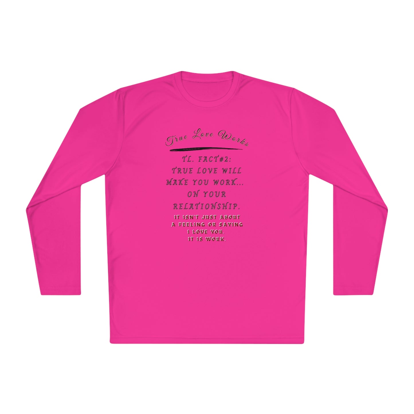 True Love, Unisex Lightweight Long Sleeve Tee