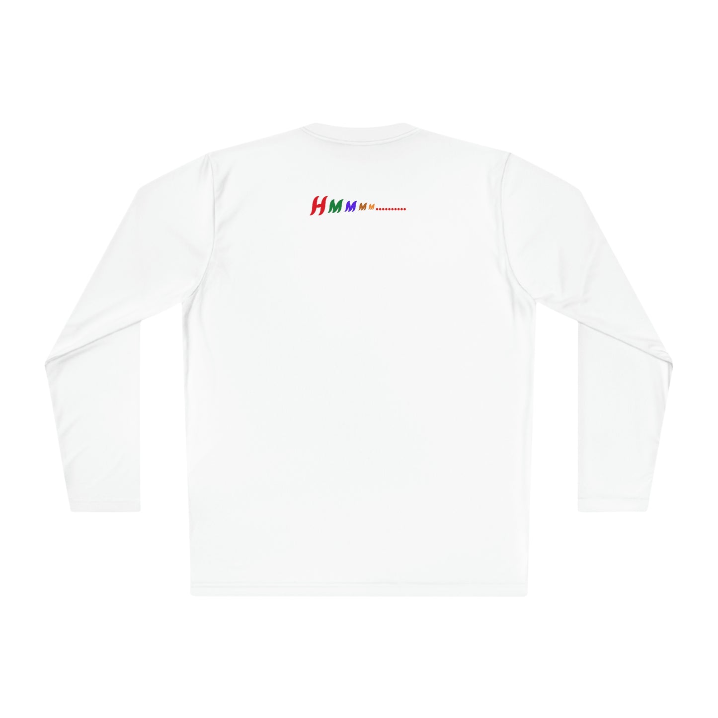 Hmmm, Unisex Lightweight Long Sleeve Tee