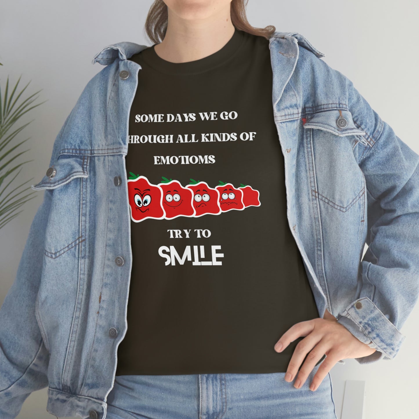 Smile Unisex Heavy Cotton Tee