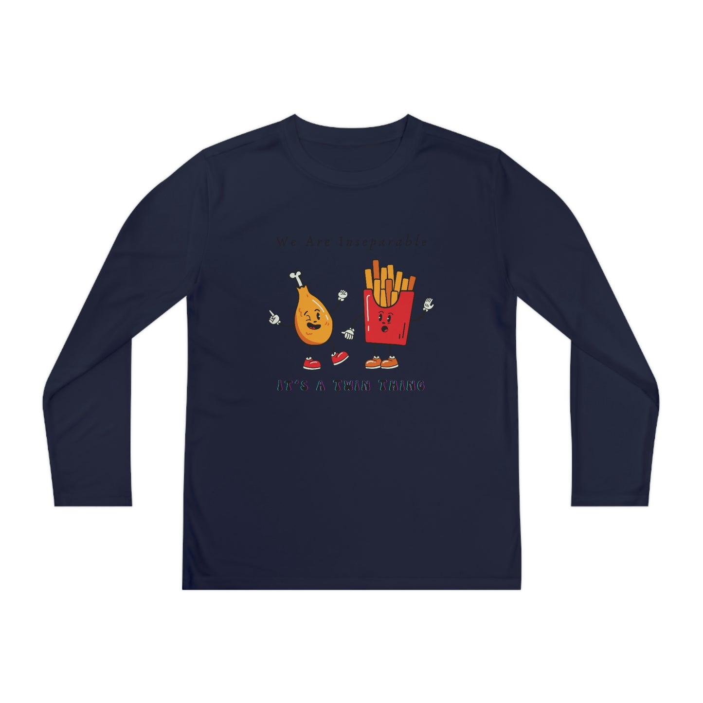 Twin, Youth Long Sleeve Competitor Tee