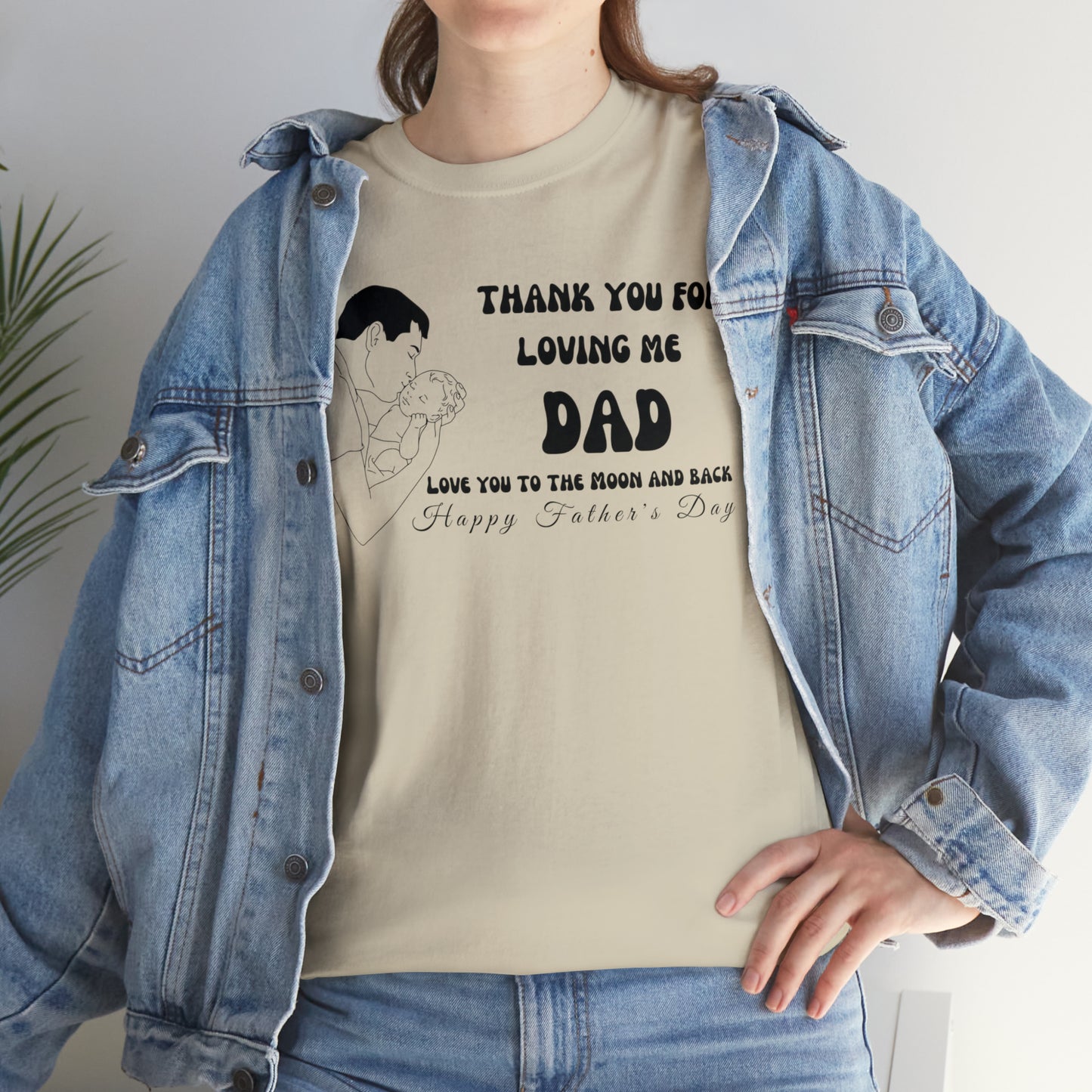 Exotic Print Father's Day Unisex Heavy Cotton Tee