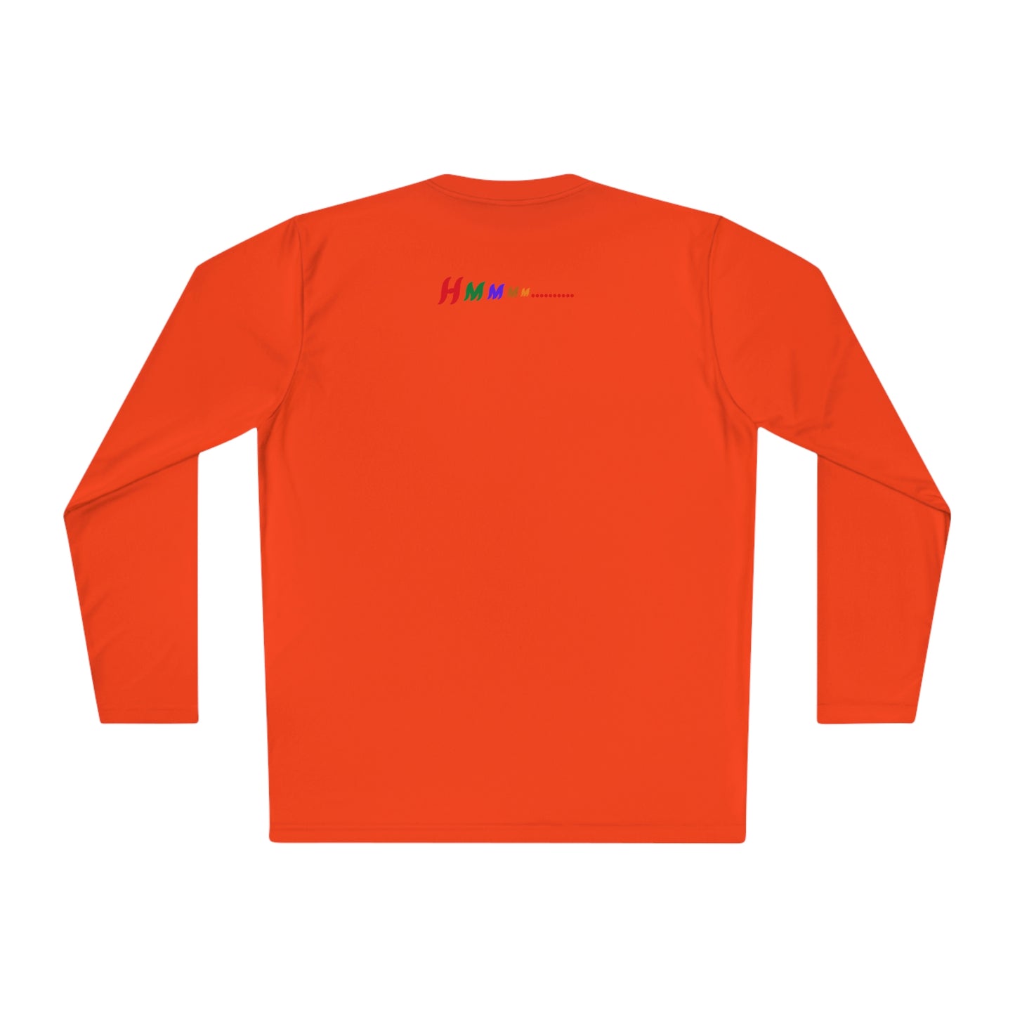 Hmmm, Unisex Lightweight Long Sleeve Tee