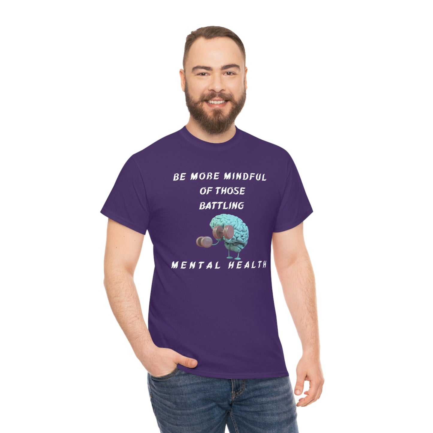 Mental Health Unisex Heavy Cotton Tee