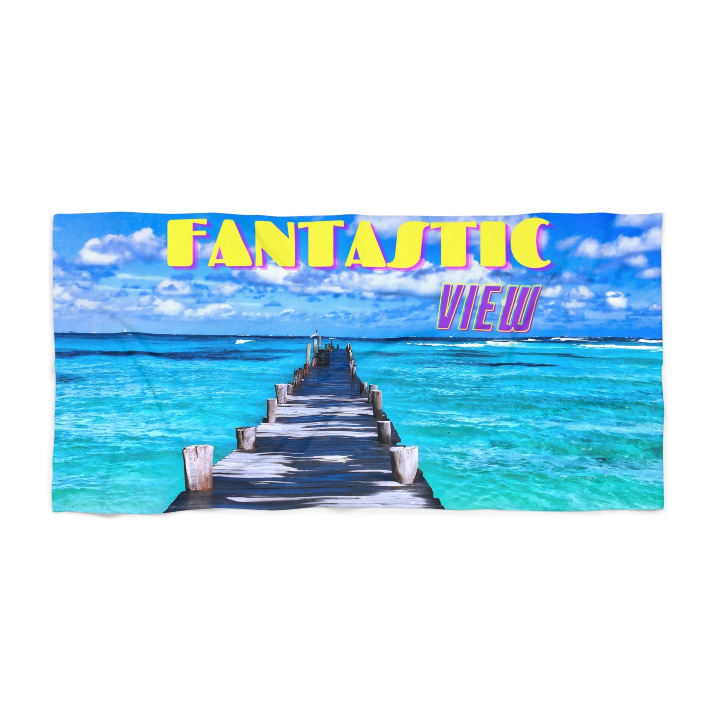 Fantastic View Beach Towel