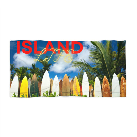 Island Life Beach Towel