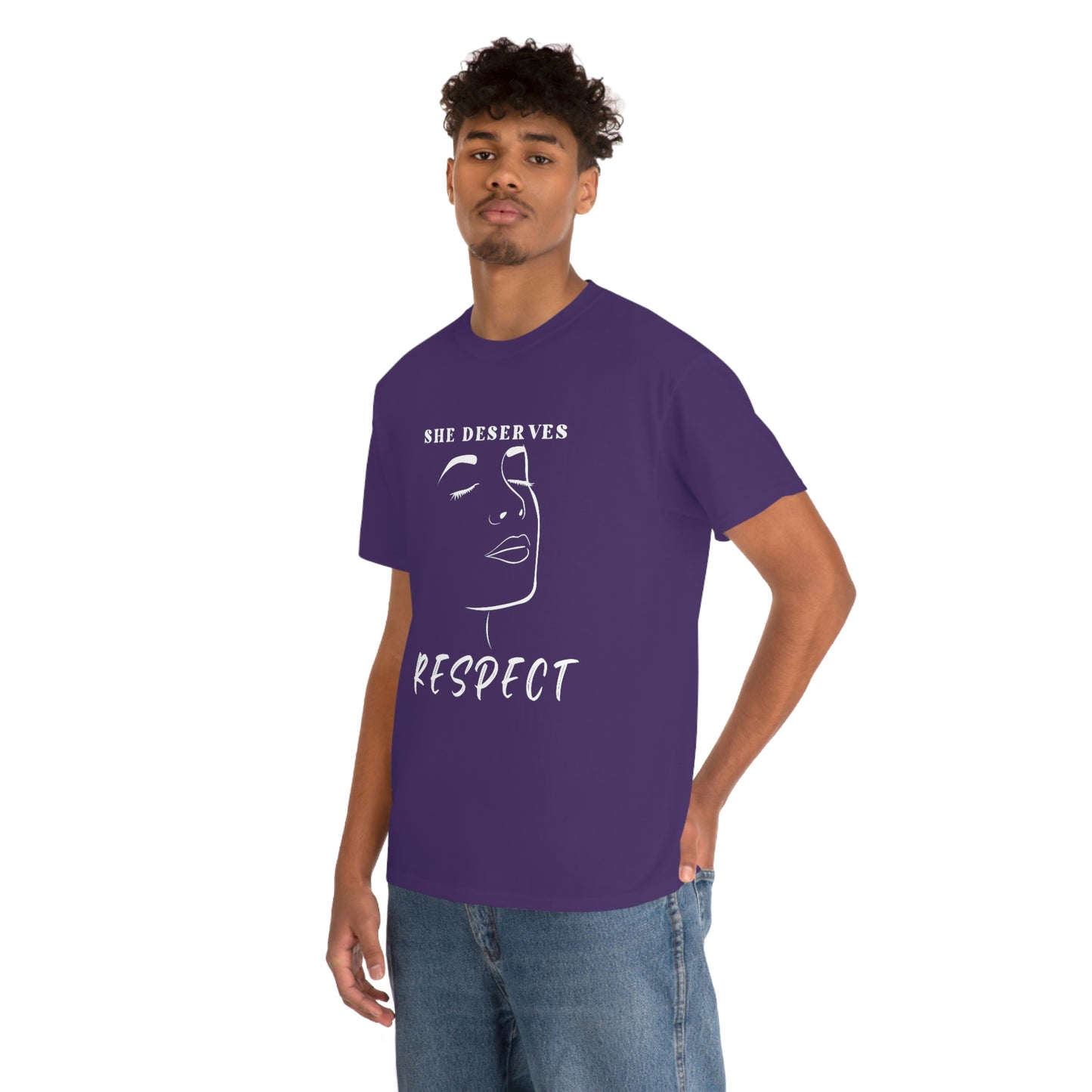 Respect Unisex Heavy Cotton Tee