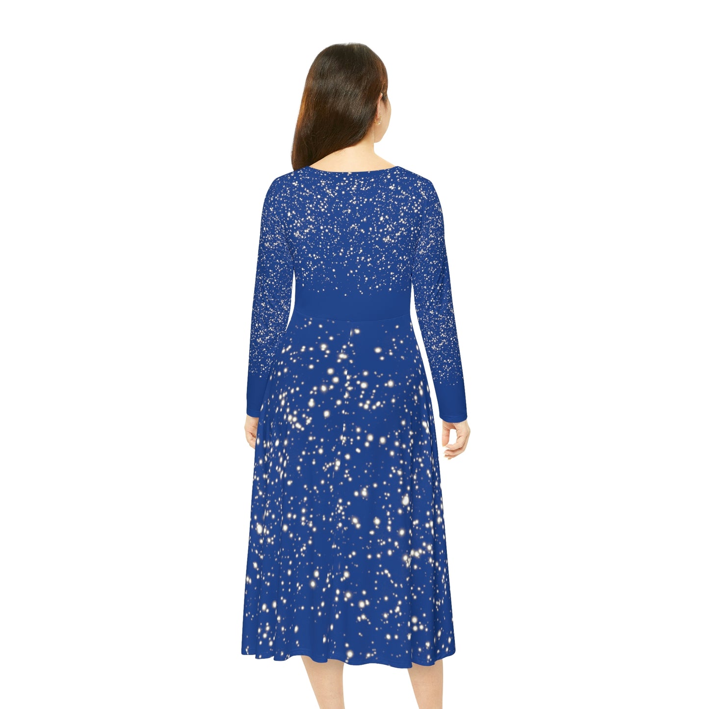 Women's Long Sleeve Dance Dress