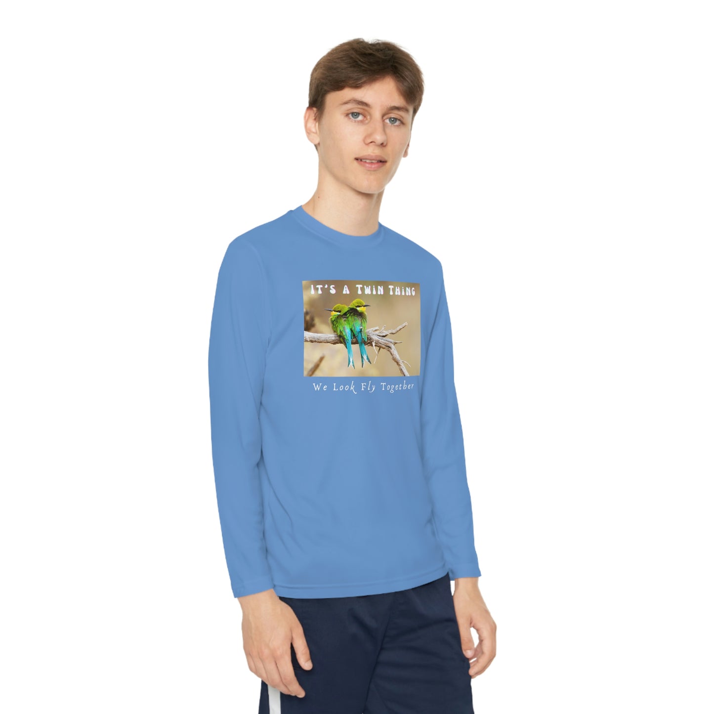 Twin, Youth Long Sleeve Competitor Tee