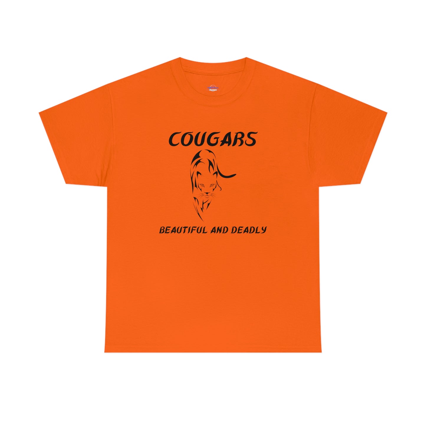 Cougars Unisex Heavy Cotton Tee