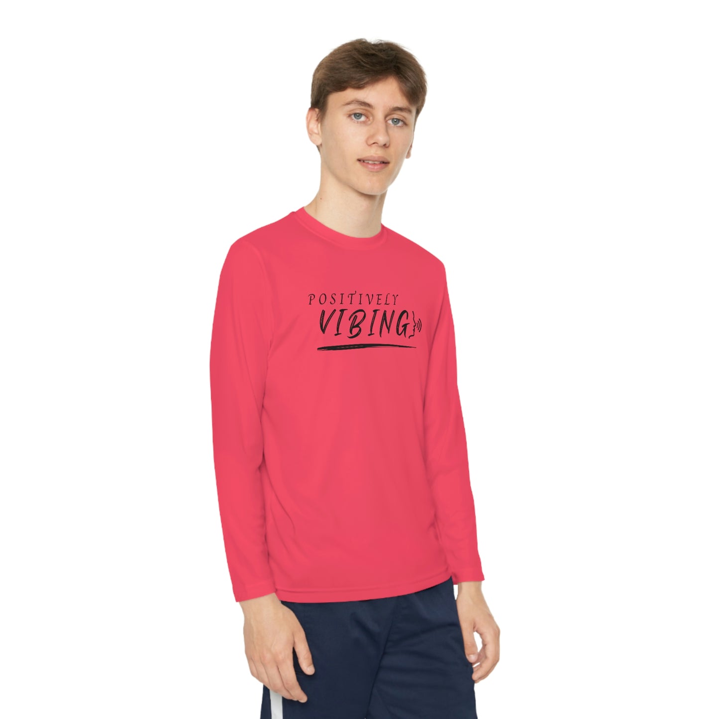 Vibe, Youth Long Sleeve Competitor Tee