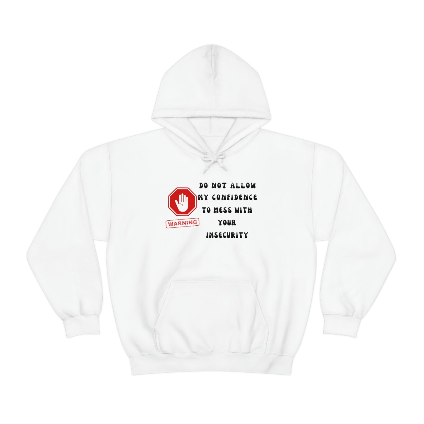 Warning, Unisex Heavy Blend™ Hooded Sweatshirt