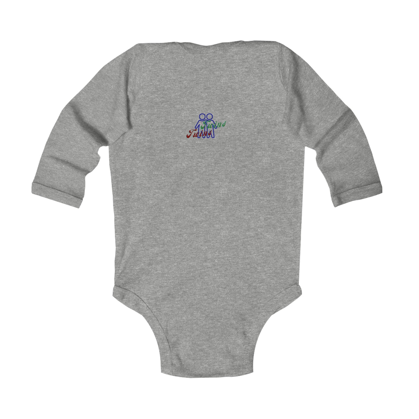 Baby Talk, Twin, Infant Long Sleeve Bodysuit