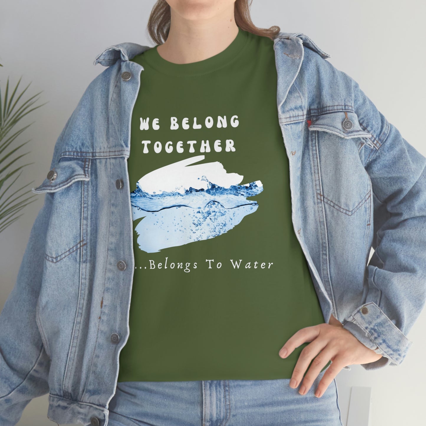 Stronger Together, Love, Unisex Heavy Cotton Tee