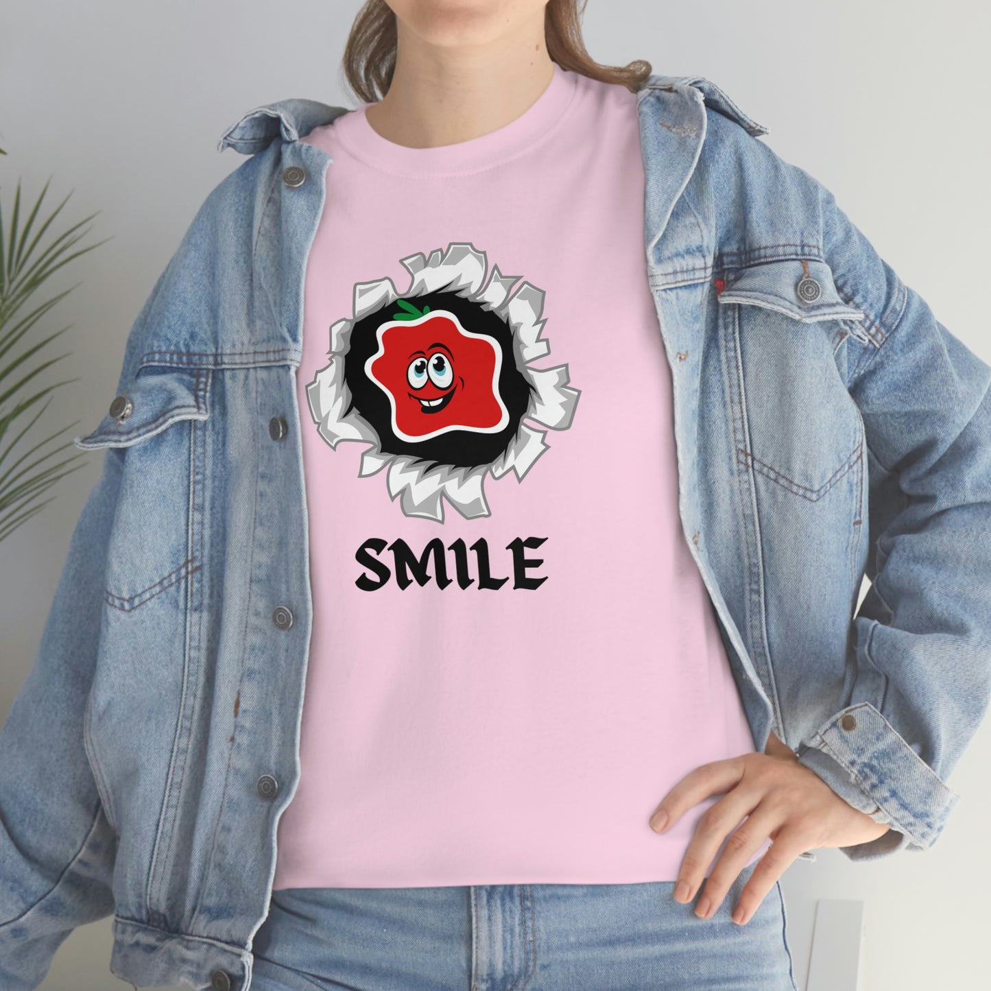 Smile Unisex Heavy Cotton Tee