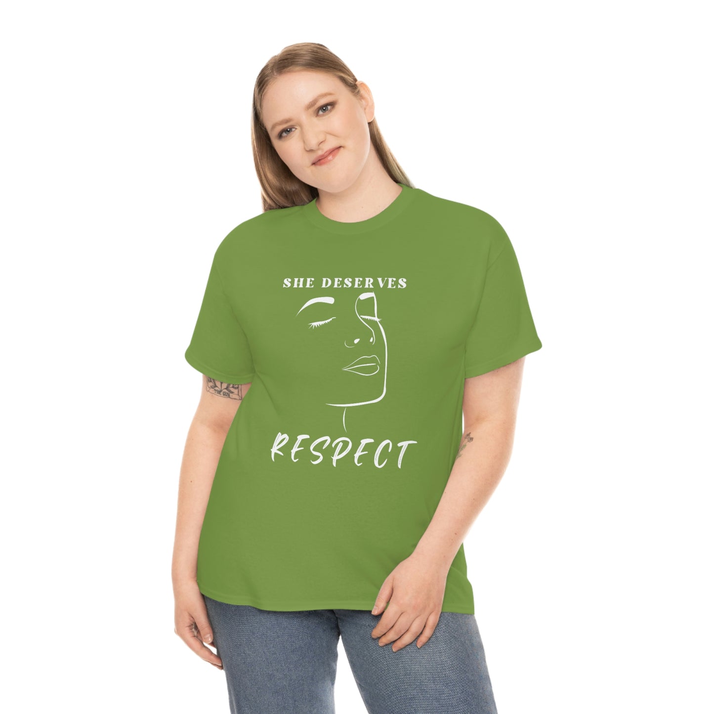 Respect Unisex Heavy Cotton Tee