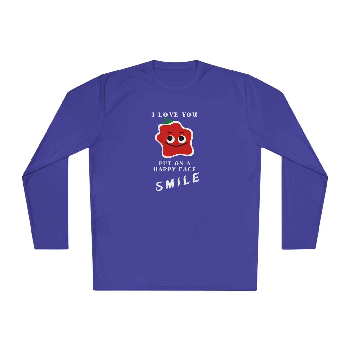 Smile Unisex Lightweight Long Sleeve Tee