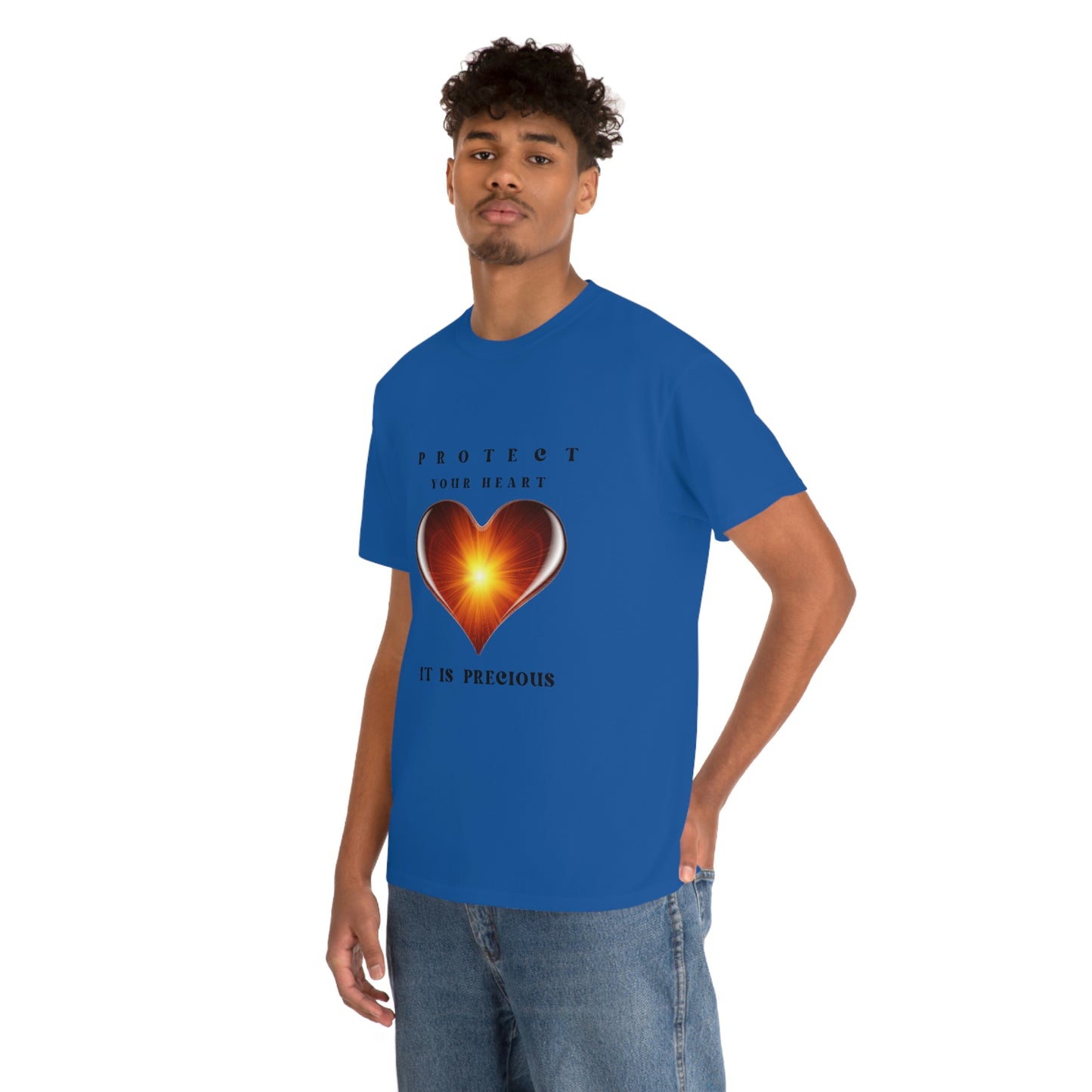 Protect Your Heart Unisex Heavy Cotton Tee