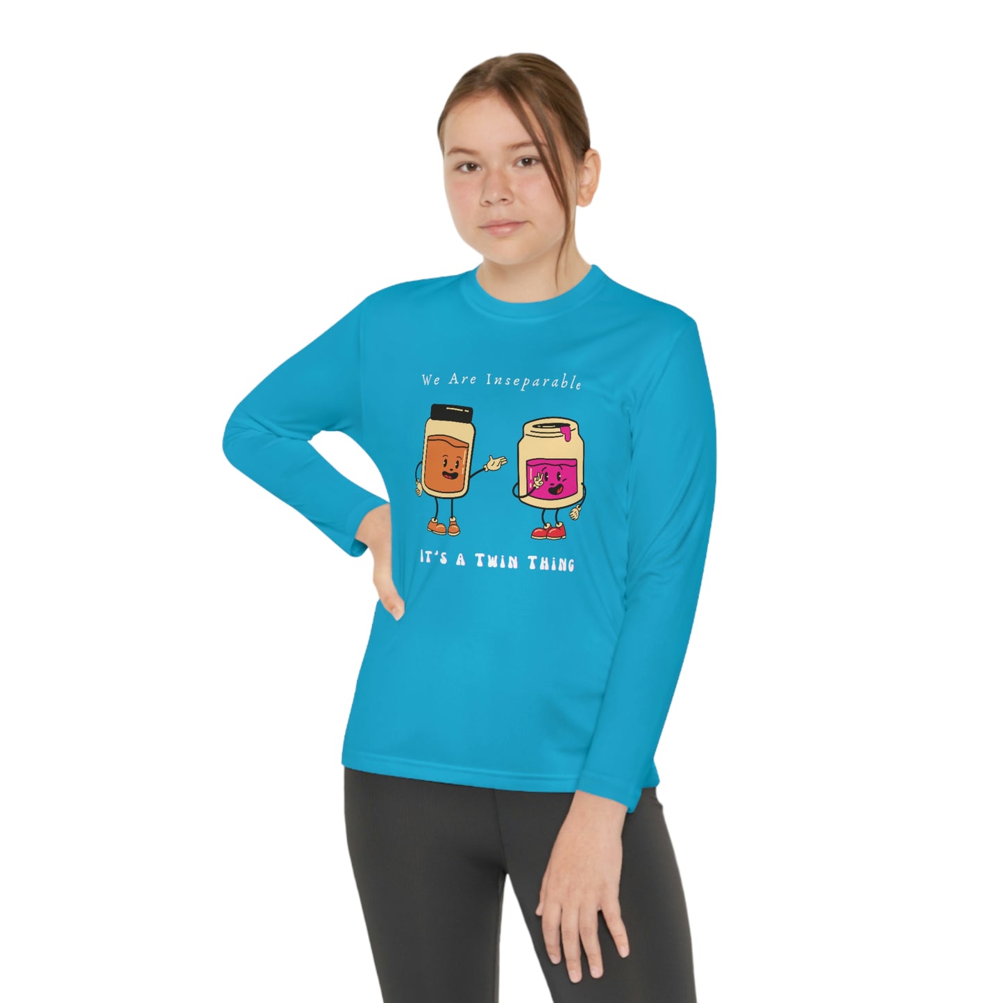 Twin, Youth Long Sleeve Competitor Tee