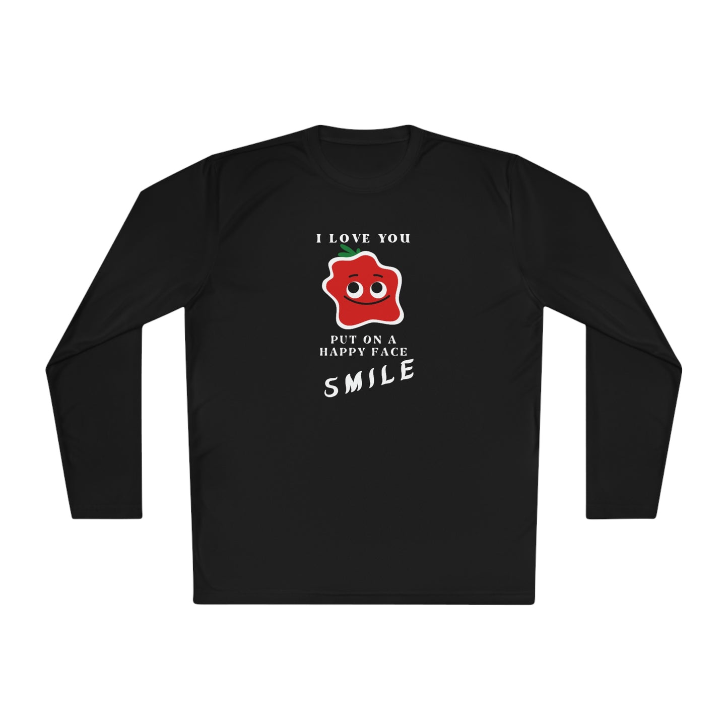 Smile Unisex Lightweight Long Sleeve Tee