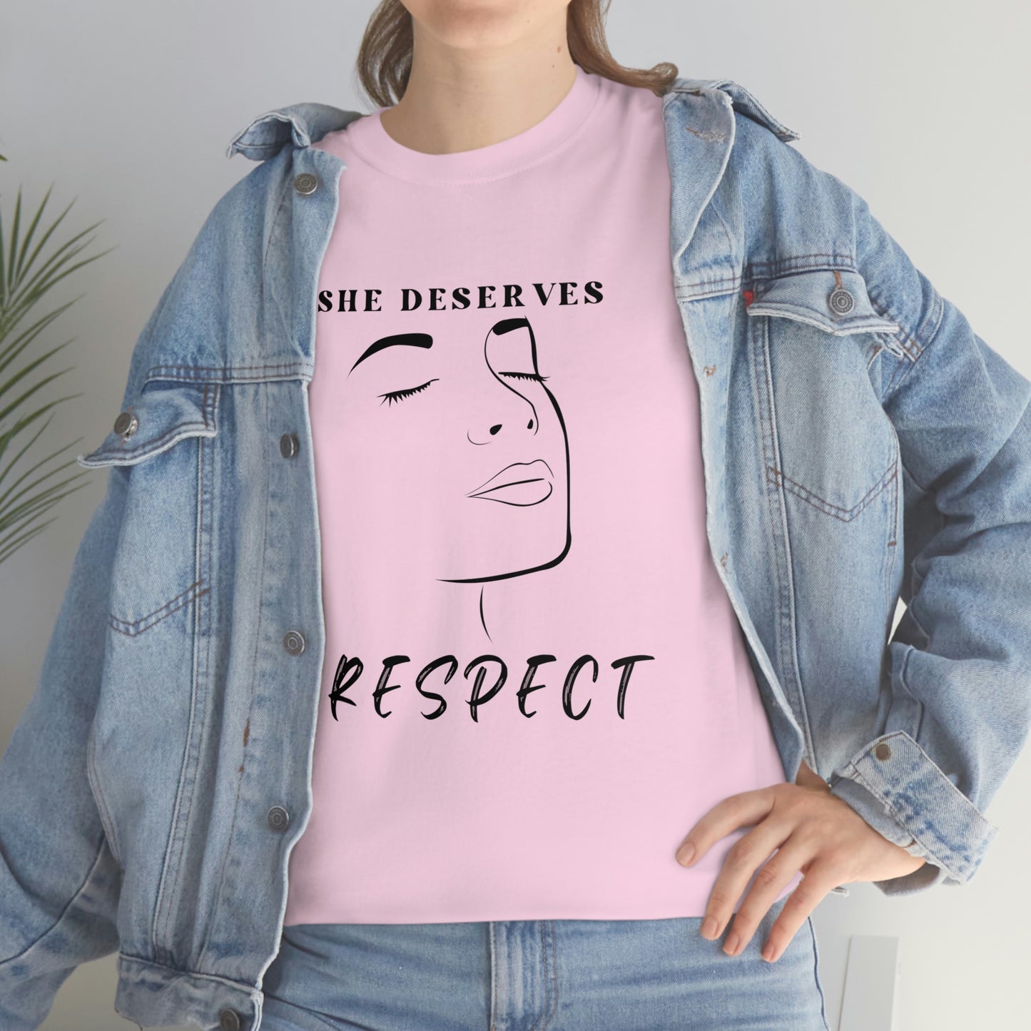 Respect Unisex Heavy Cotton Tee