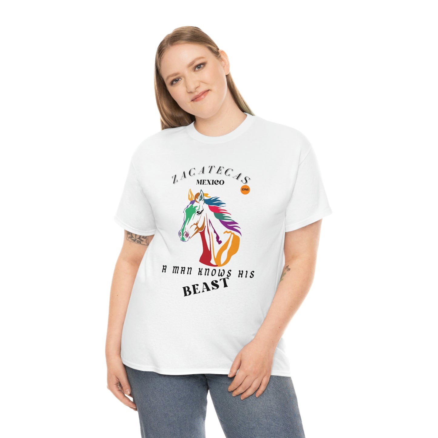 Zacatecas Unisex Heavy Cotton Tee