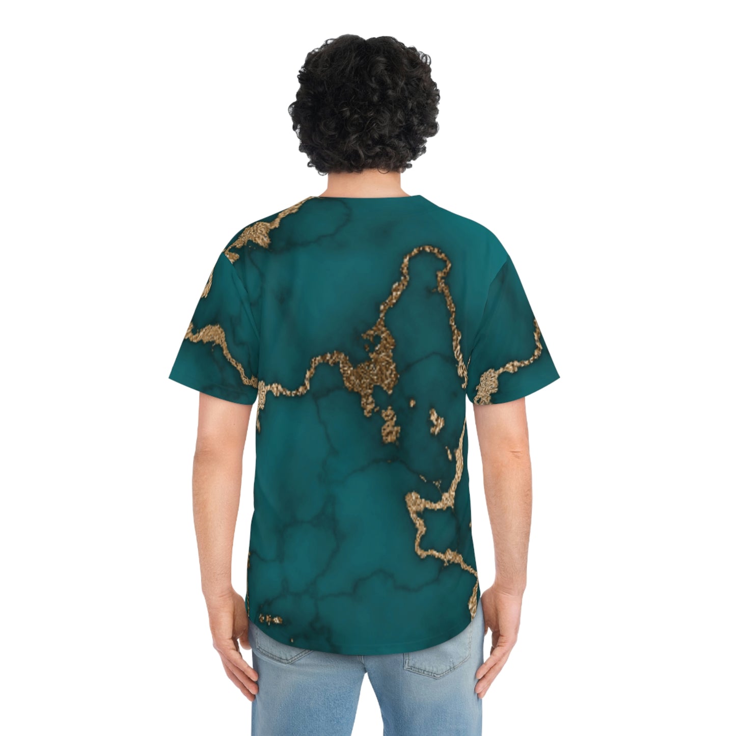 Exotic Print Baseball Jersey