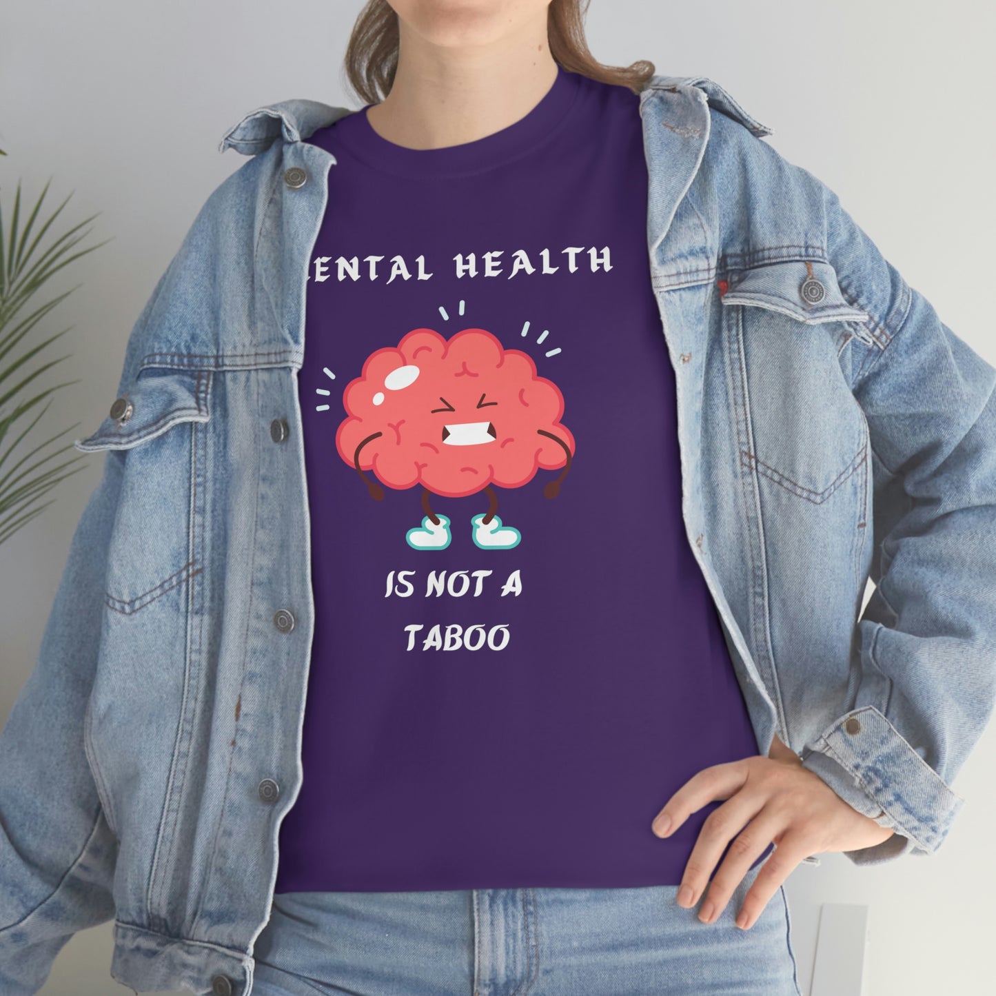 Mental Health Unisex Heavy Cotton Tee