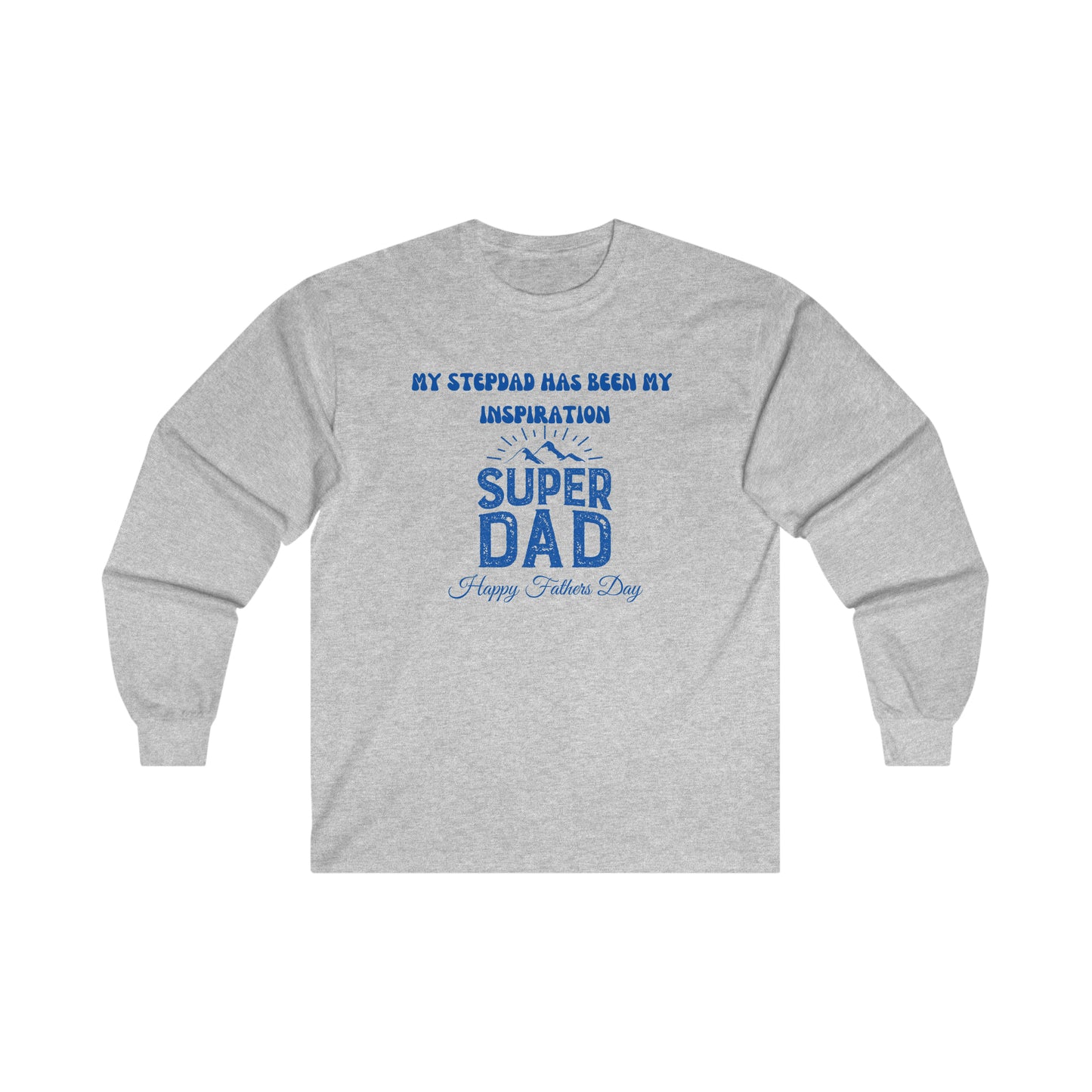 Exotic Print Fathers Day Ultra Cotton Long Sleeve Tee