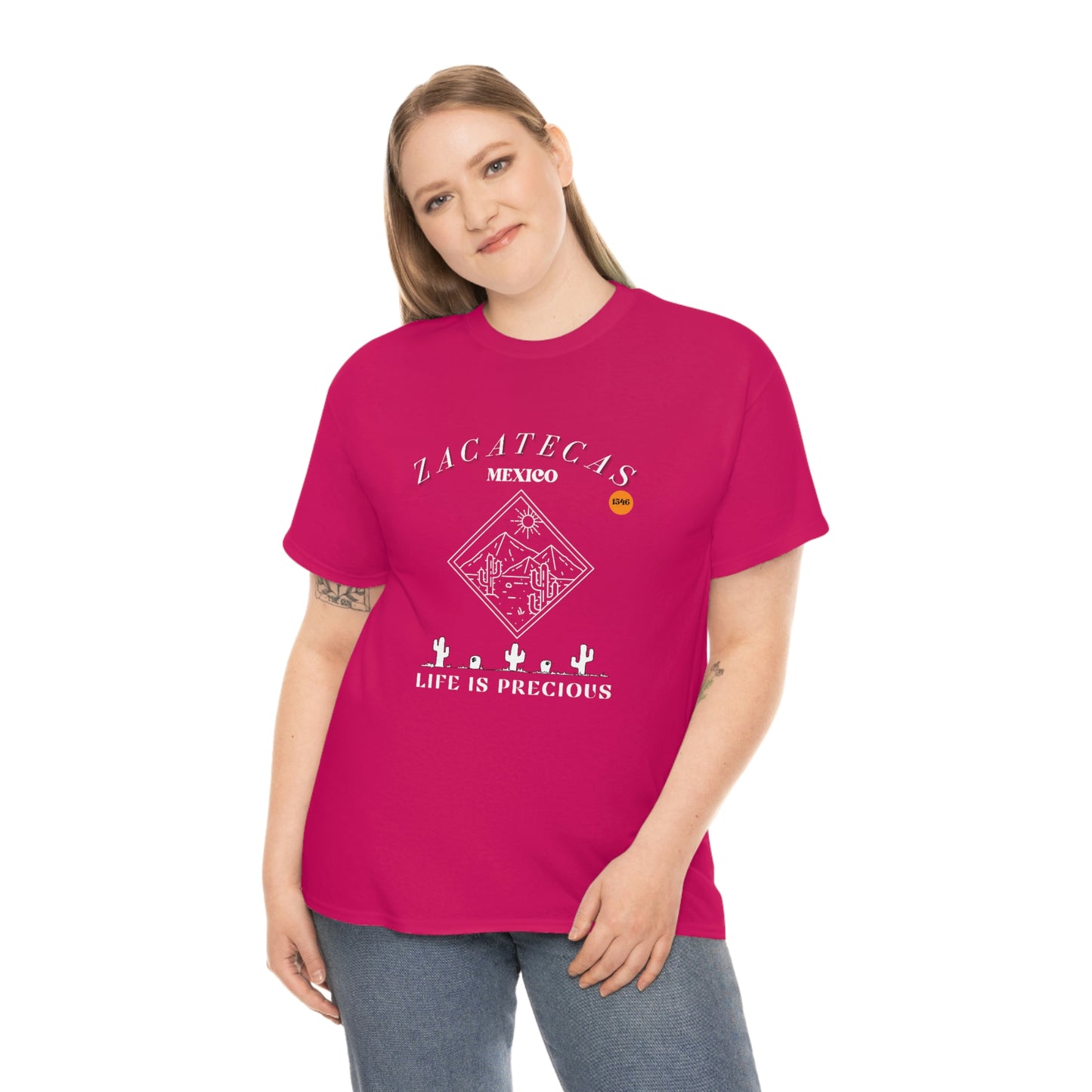 Zacatecas Unisex Heavy Cotton Tee